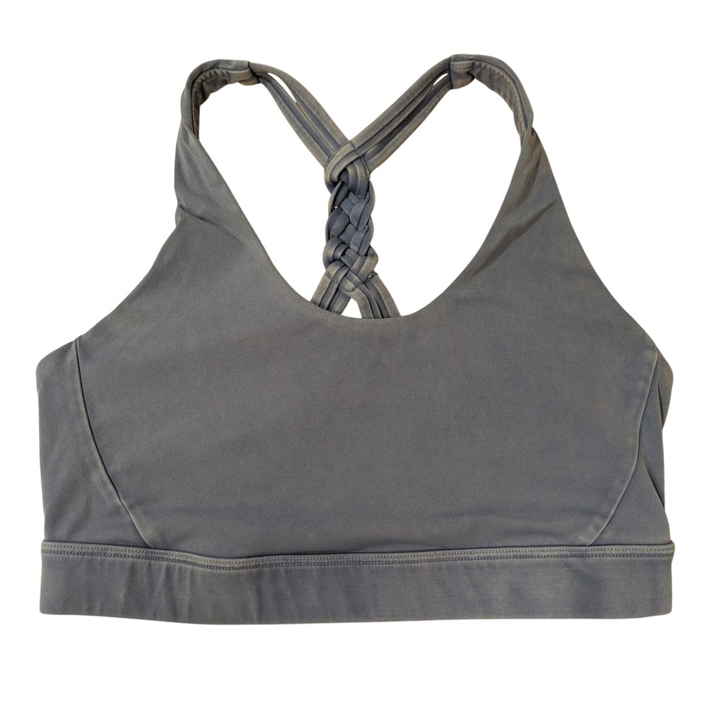 SOUL by Soulcycle Samara Braid Sports Bra‎ Mineral Wash Workout Yoga Size M